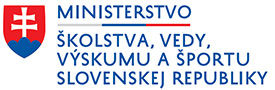 Múzeum špeciálneho školstva v Levoči - logo spolupracujúcej inštitúcie Ministerstvo školstva, vedy, výskumu a športu Slovenskej republiky