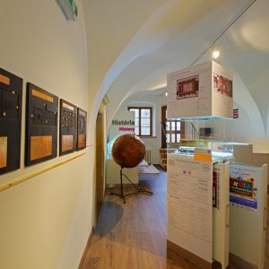 Múzeum špeciálneho školstva Levoča vstupná časť expozície