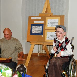 Benefícium pre Tadeáša Tadeáš s jeho obrazmi.