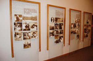 Múzeum špeciálneho školstva v Levoči prehľad ústavov, šôl a inštitúcií pre zrakovo postihnutých miestnosť číslo 3.