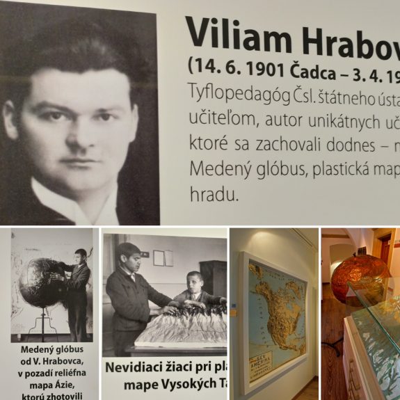 Príbehmi výnimočných…. Koláž fotiek z Múzea špeciálneho školstva.