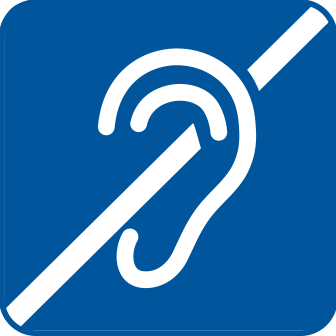 Ikona prístupnosti osobám so sluchovým postihnutím