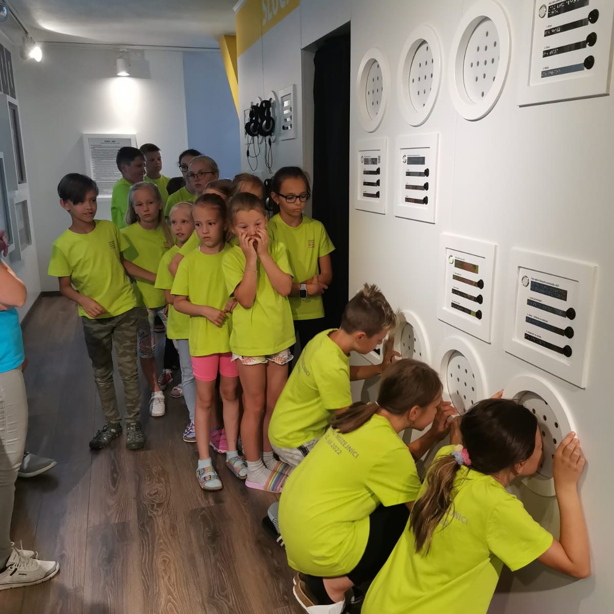 Múzejníci v múzeu