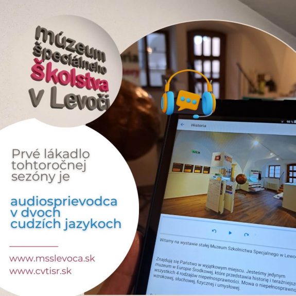 Audiosprievodca Audiosprievodca v cudzích jazykoch