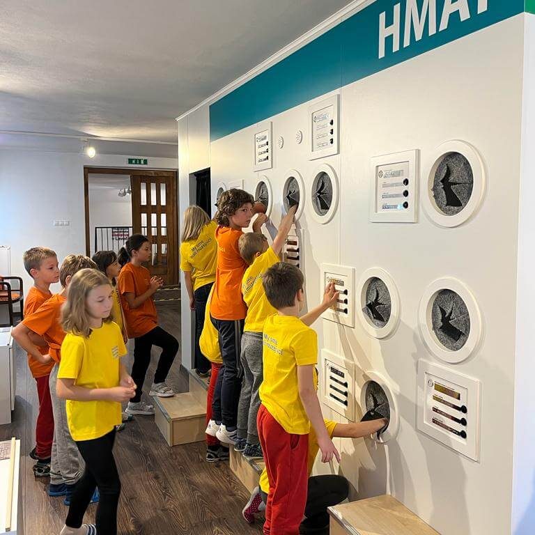 Prehliadka expozície múzea.