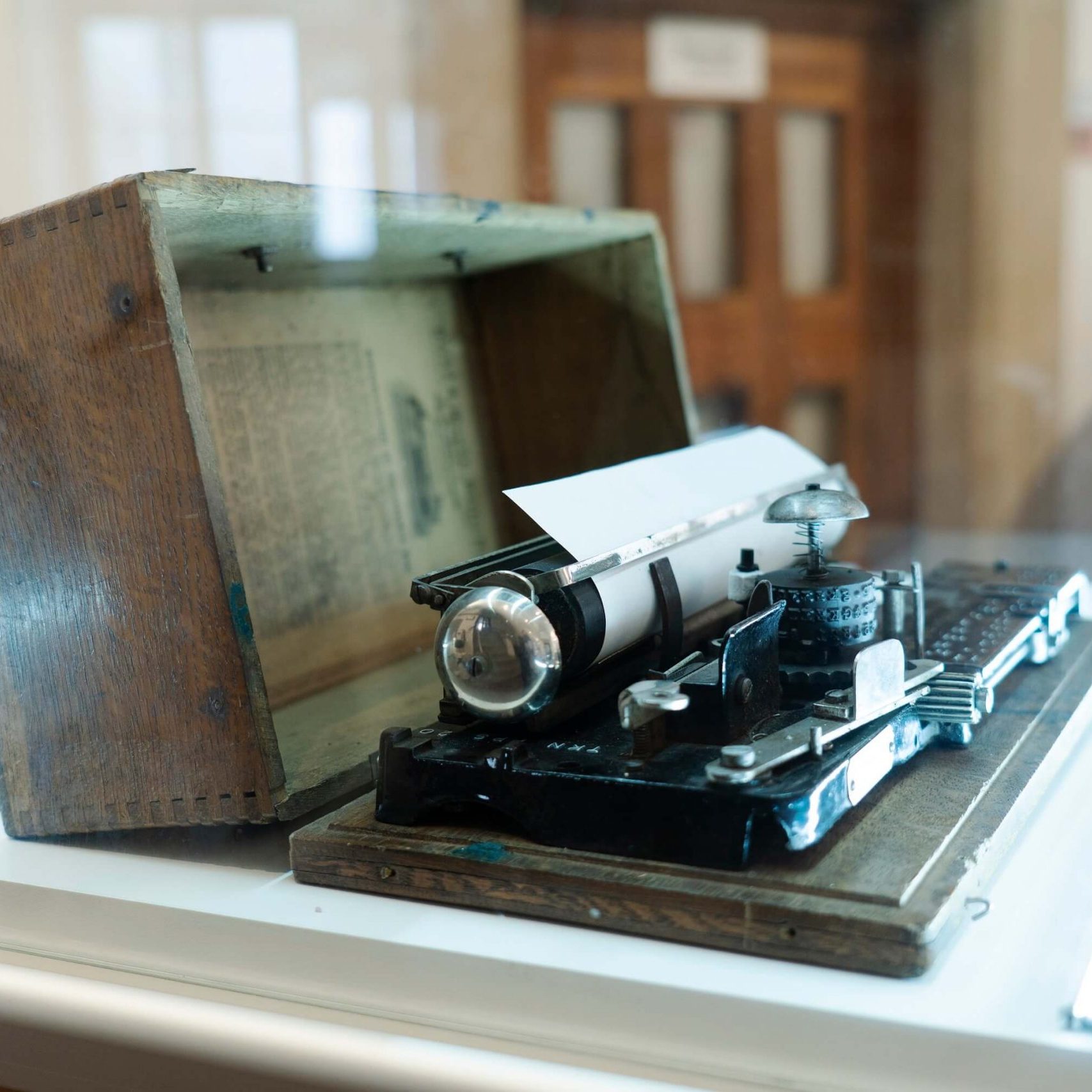 Pichtov písací stroj.