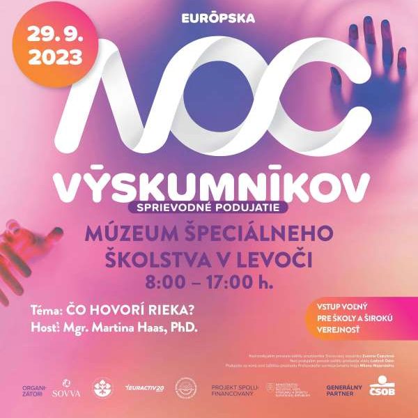 plagát noc výskumníkov 2023