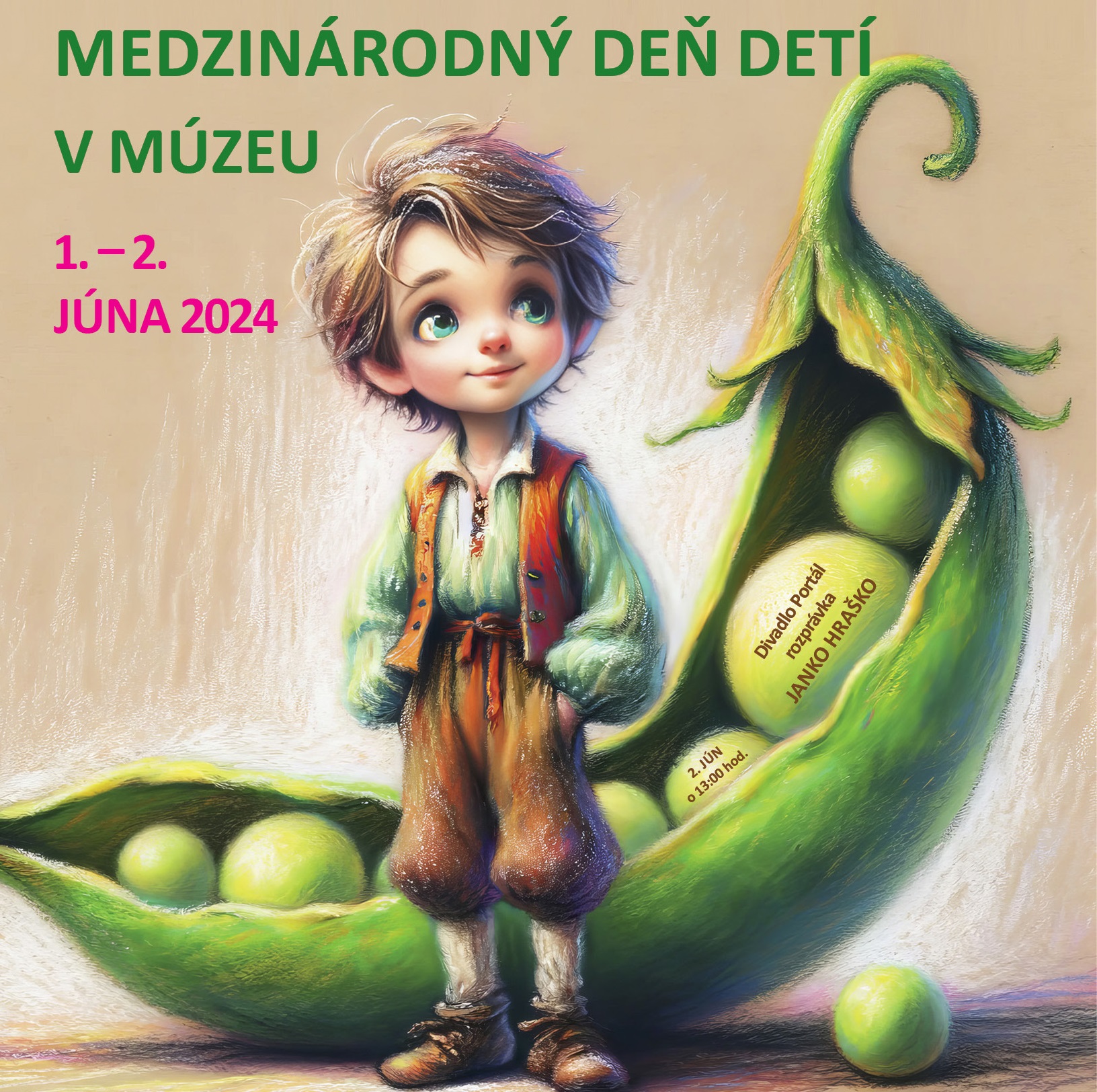 Medzinárodný deň detí 2024 Otvorenie 6. letnej sezóny v múzeu.