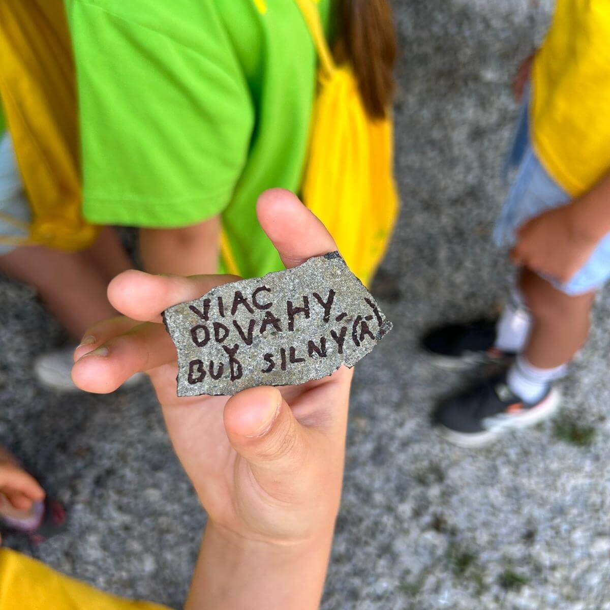 Viac odvahy. Buď silný.