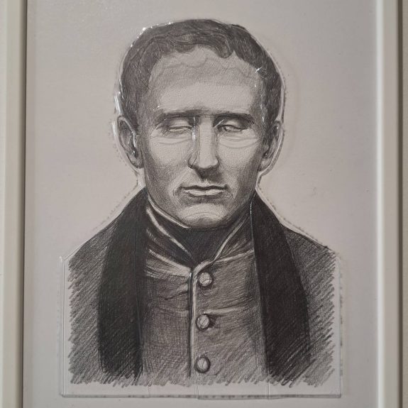 Louis Brailla Potrét Luoisa Brailla v Múzeu špeciálneho školstva v Levoči.