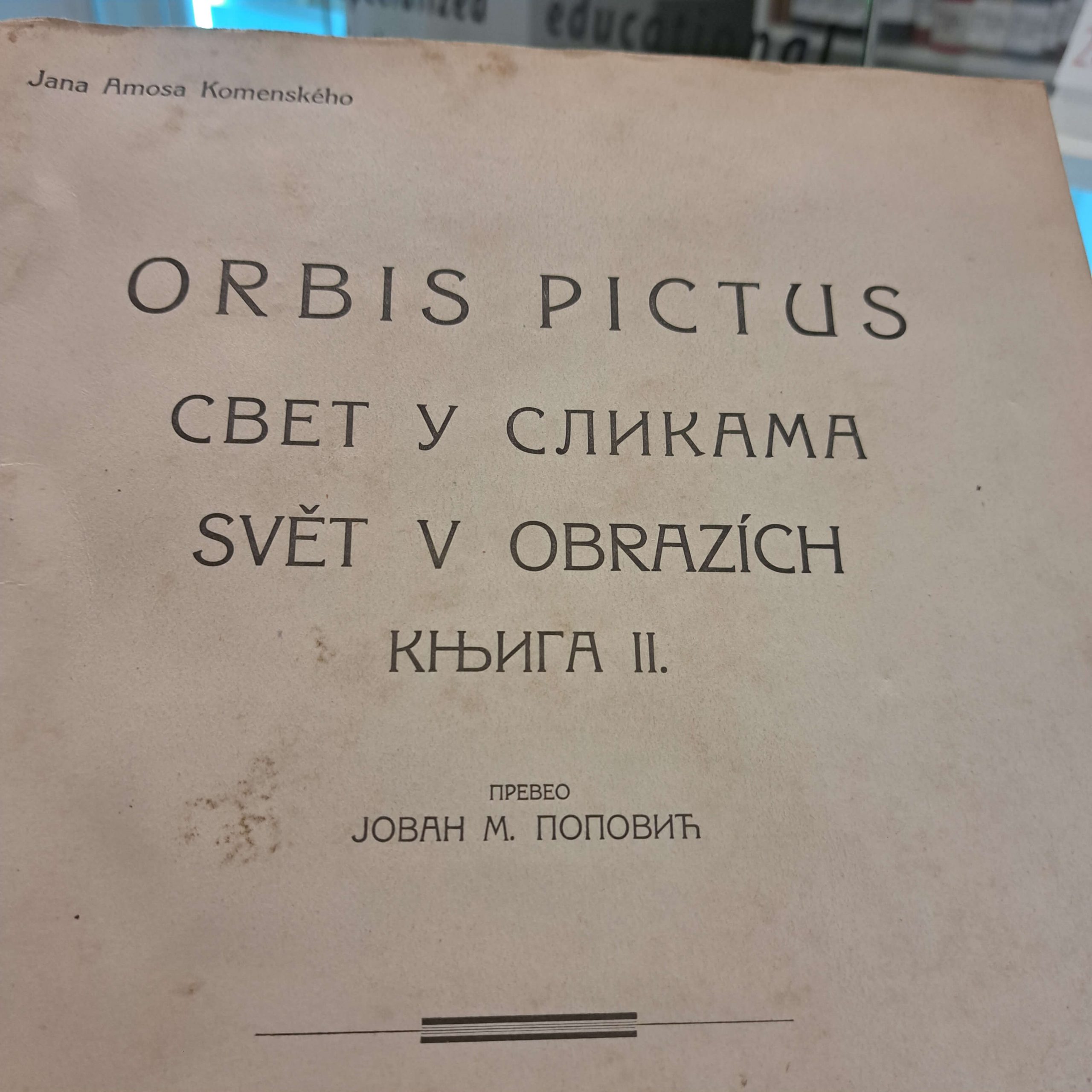 Kniha Orbis Pictus