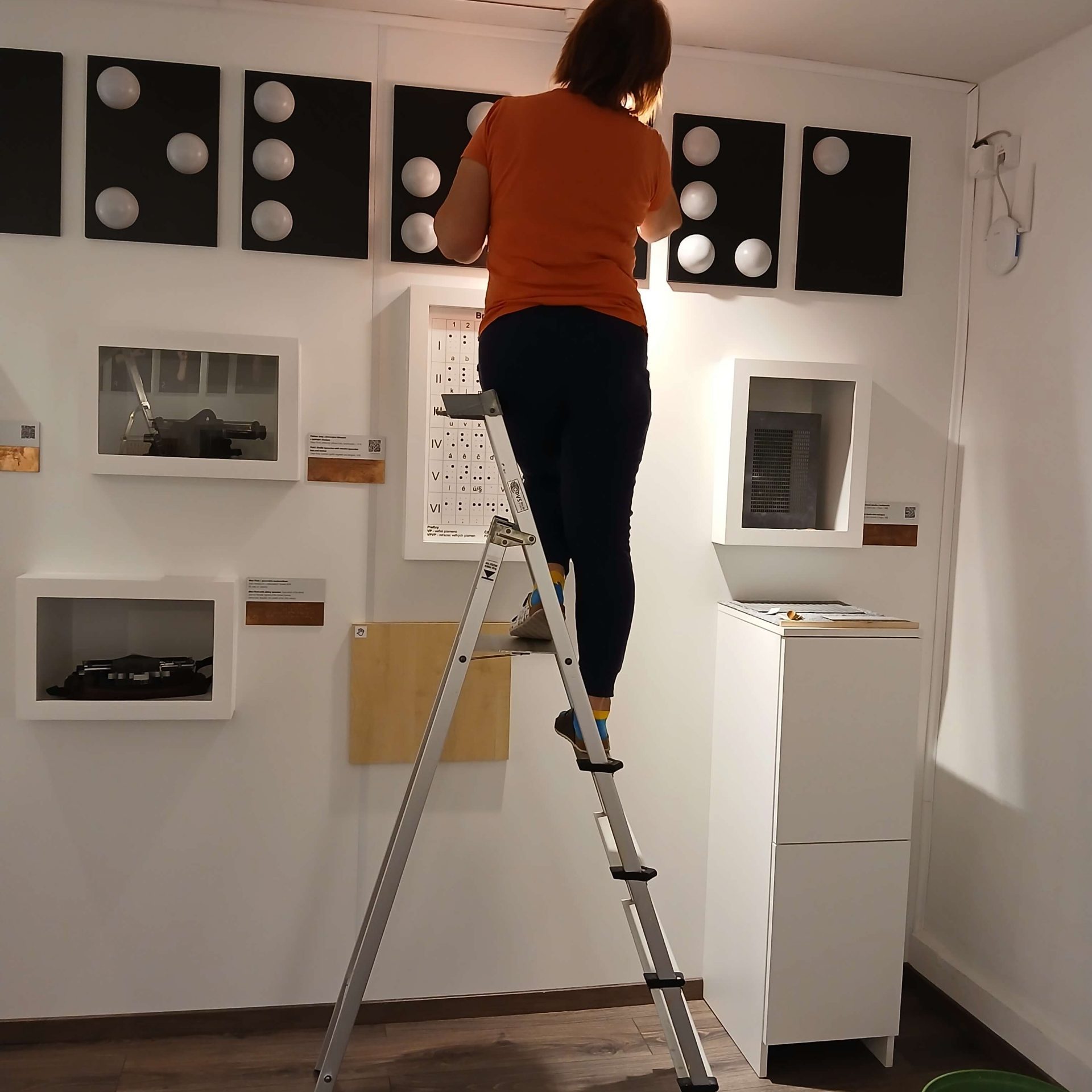 Upratovanie Múzea špeciálneho školstva v Levoči