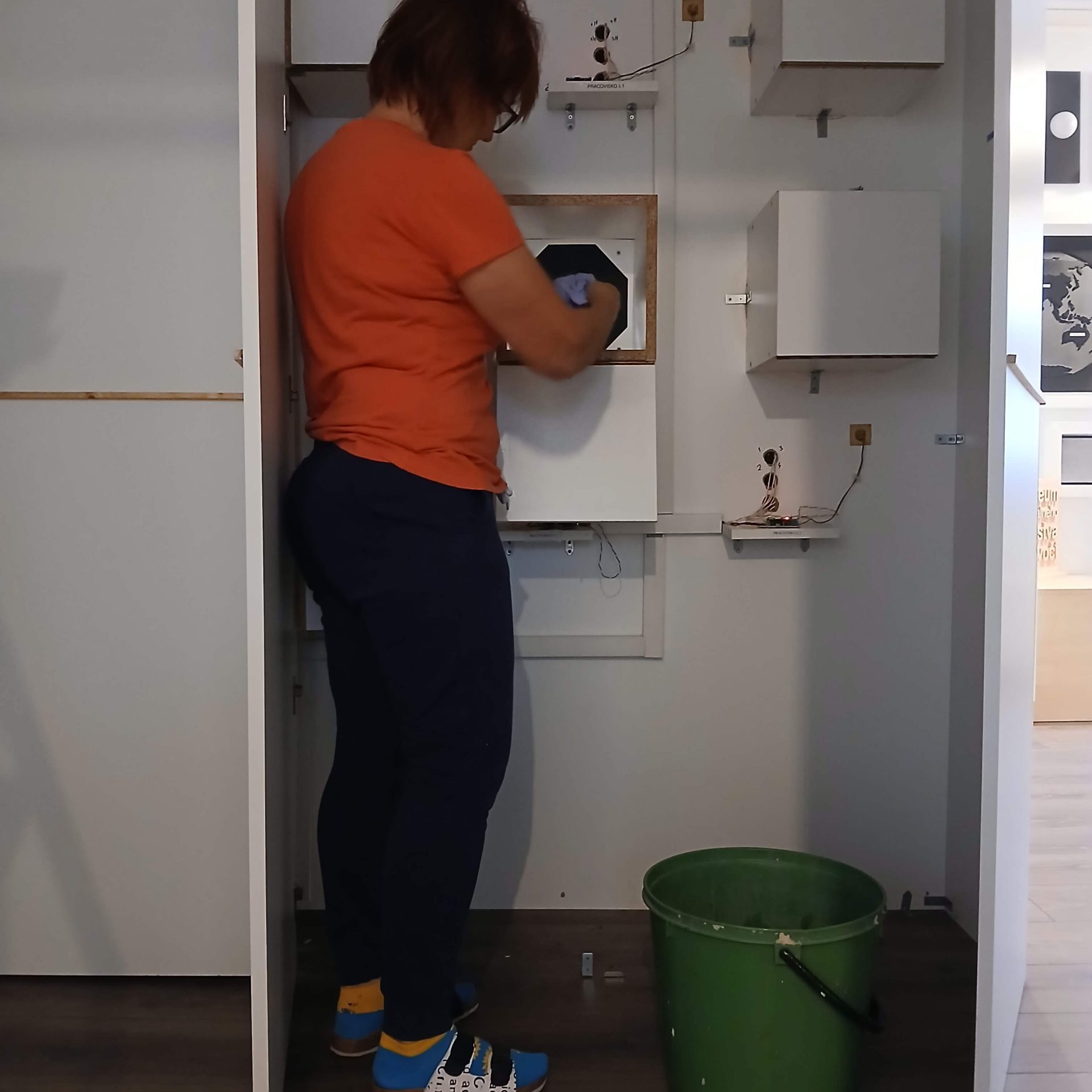 Upratovanie Múzea špeciálneho školstva v Levoči