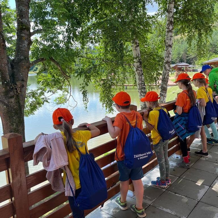 Ekomúzejníci v prírode.