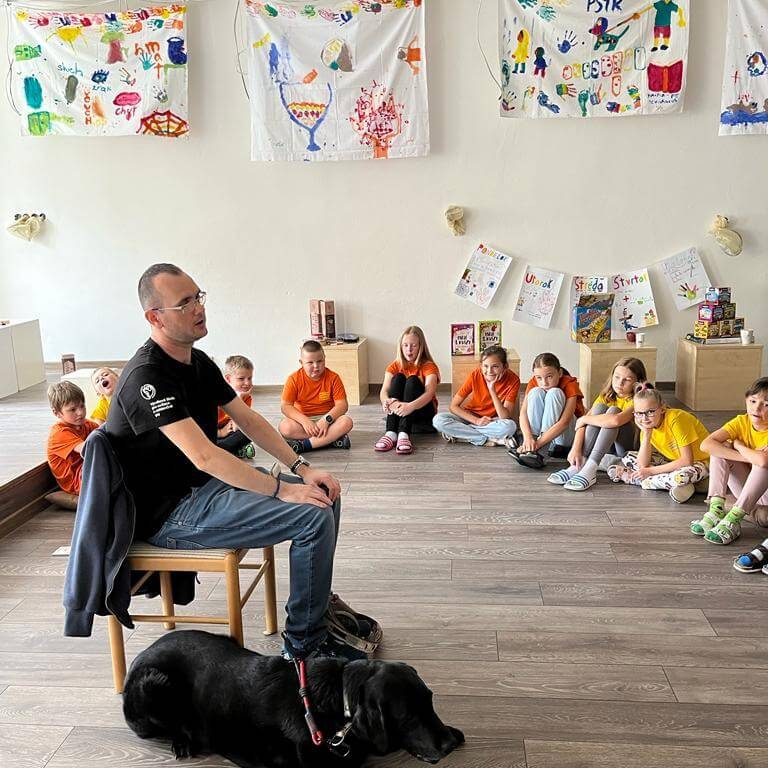 Ekomúzejníci v priestoroch múzea.