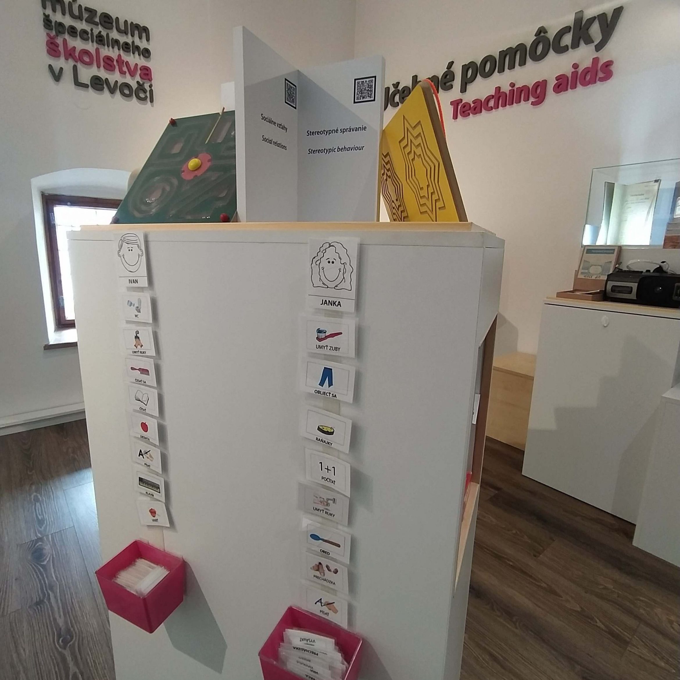 Ostrovček v múzeu venovaný autizmu.