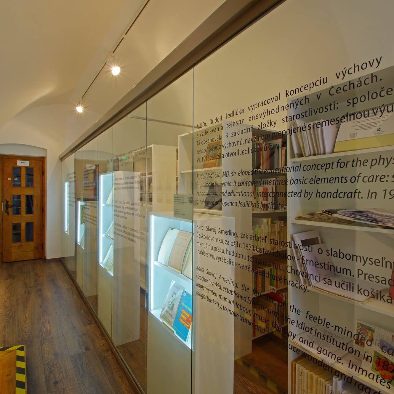 Knižnica v Múzeu špeciálneho školstva v Levoči