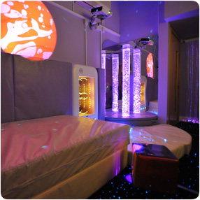 Snoezelen miestnosť.