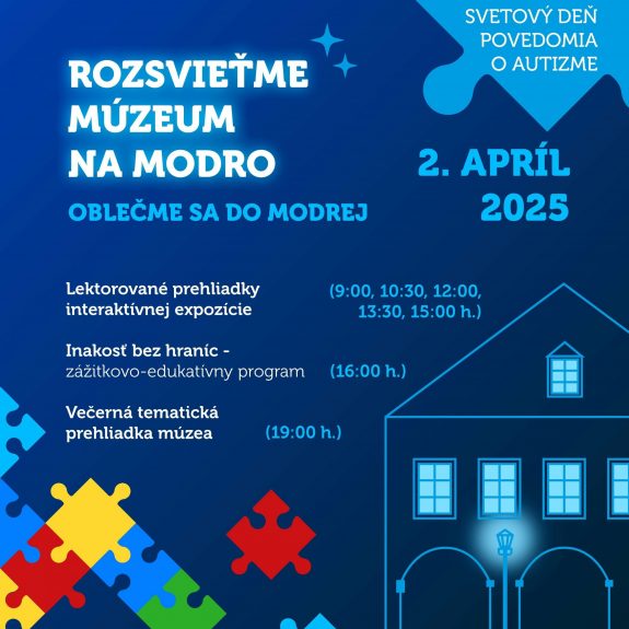 obrazok Rozsvieťme múzeum na modro (1)