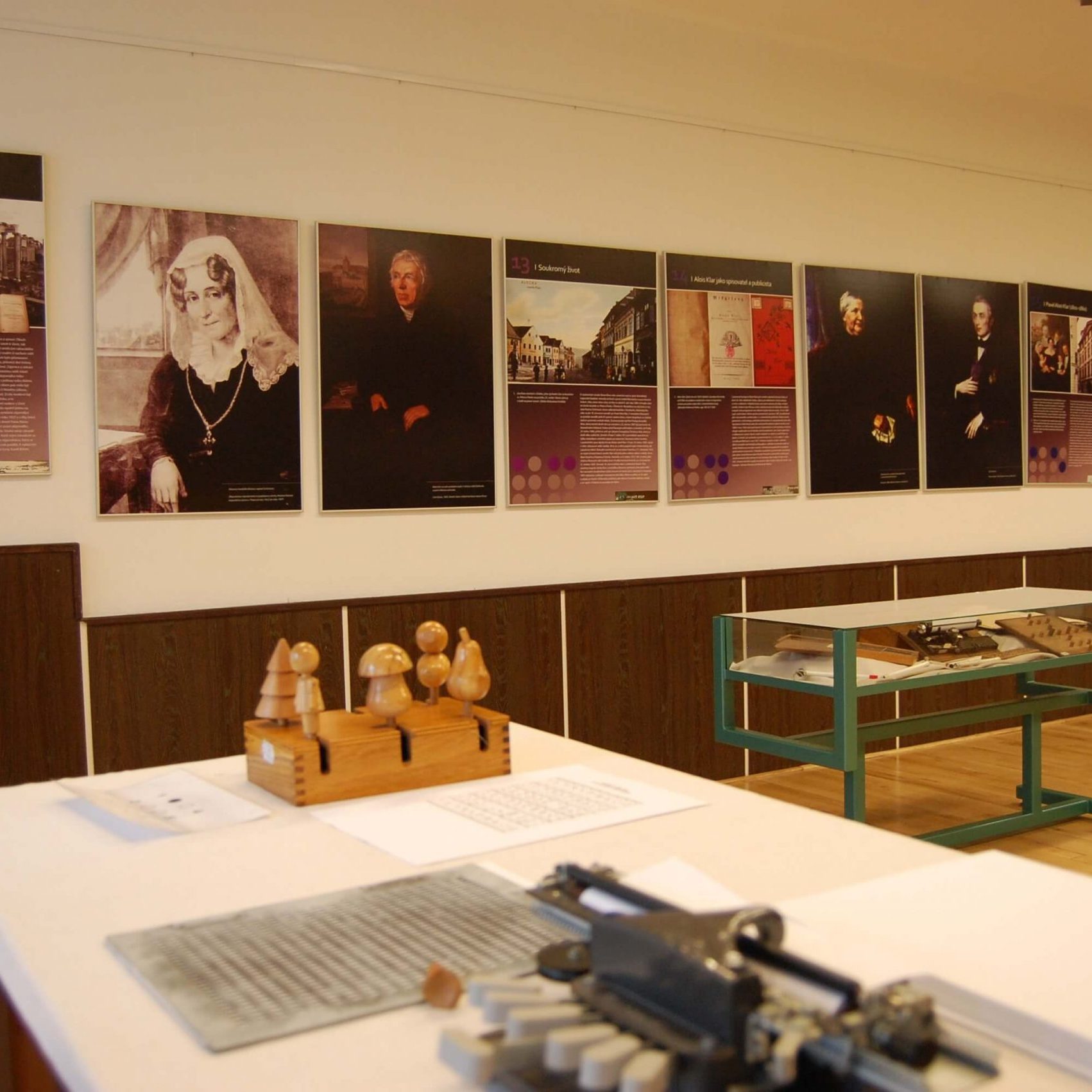 Výstava v priestoroch Múzea špeciálneho školstva v Levoči.