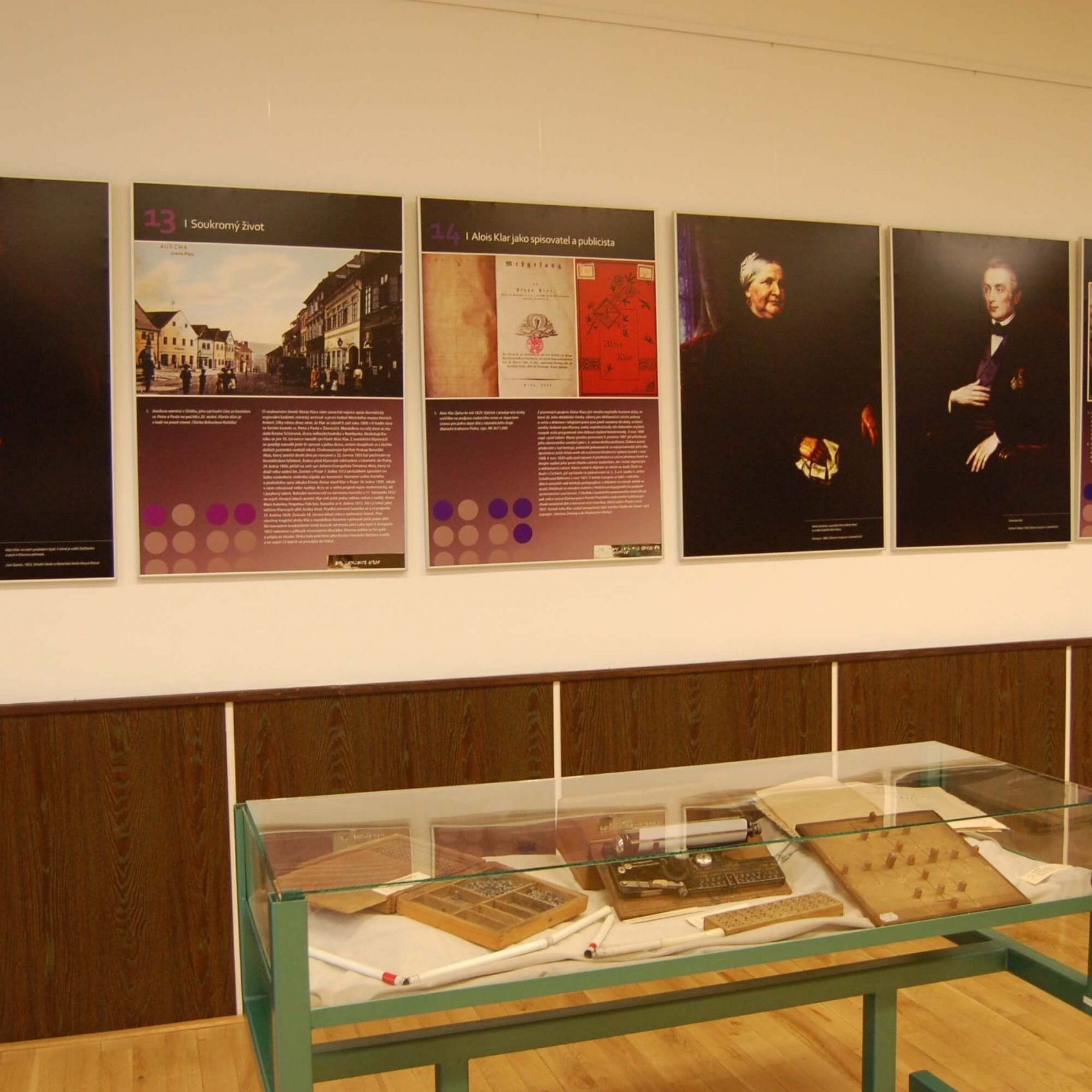 Výstava v priestoroch Múzea špeciálneho školstva v Levoči.