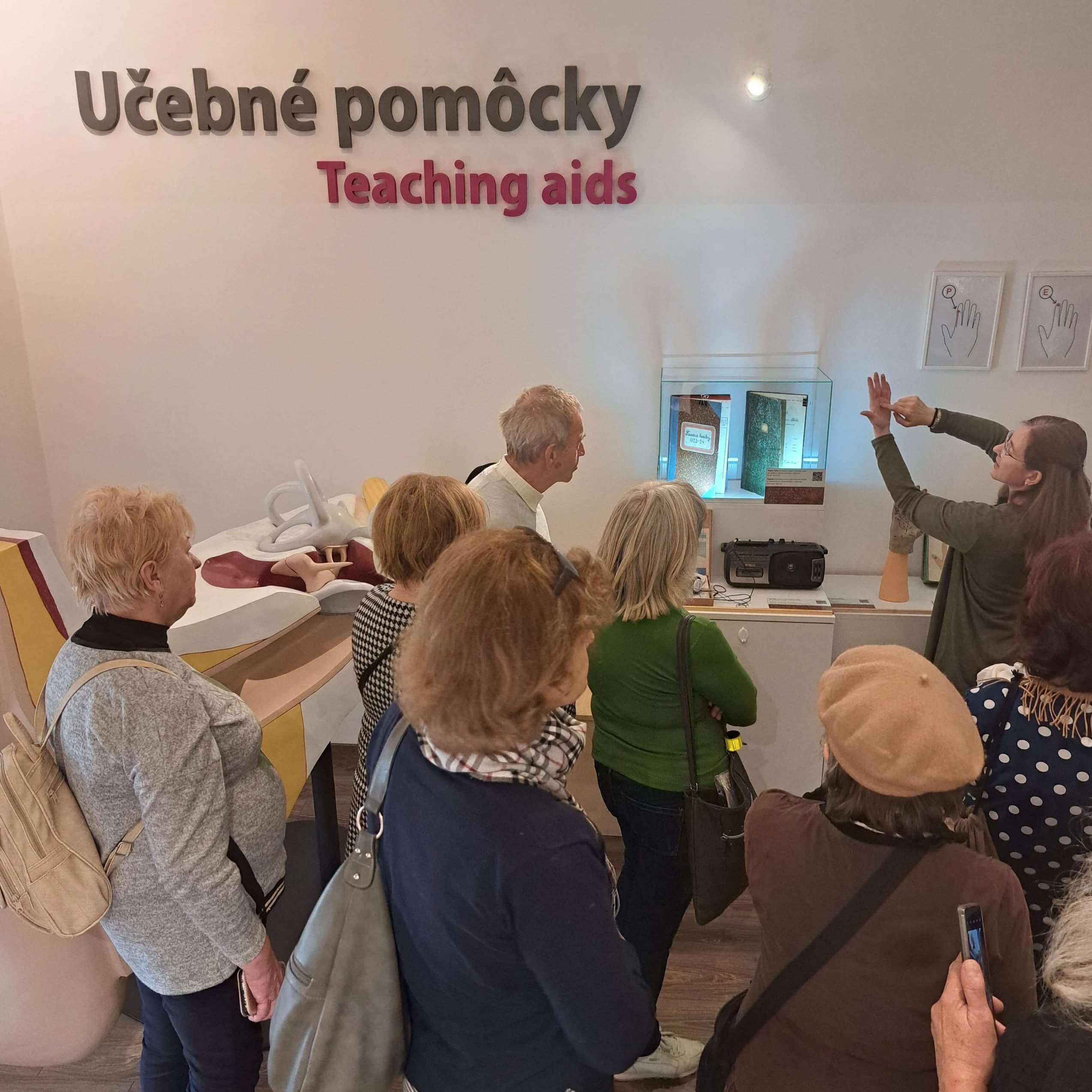 Prehliadka stálej interaktívnej expozície