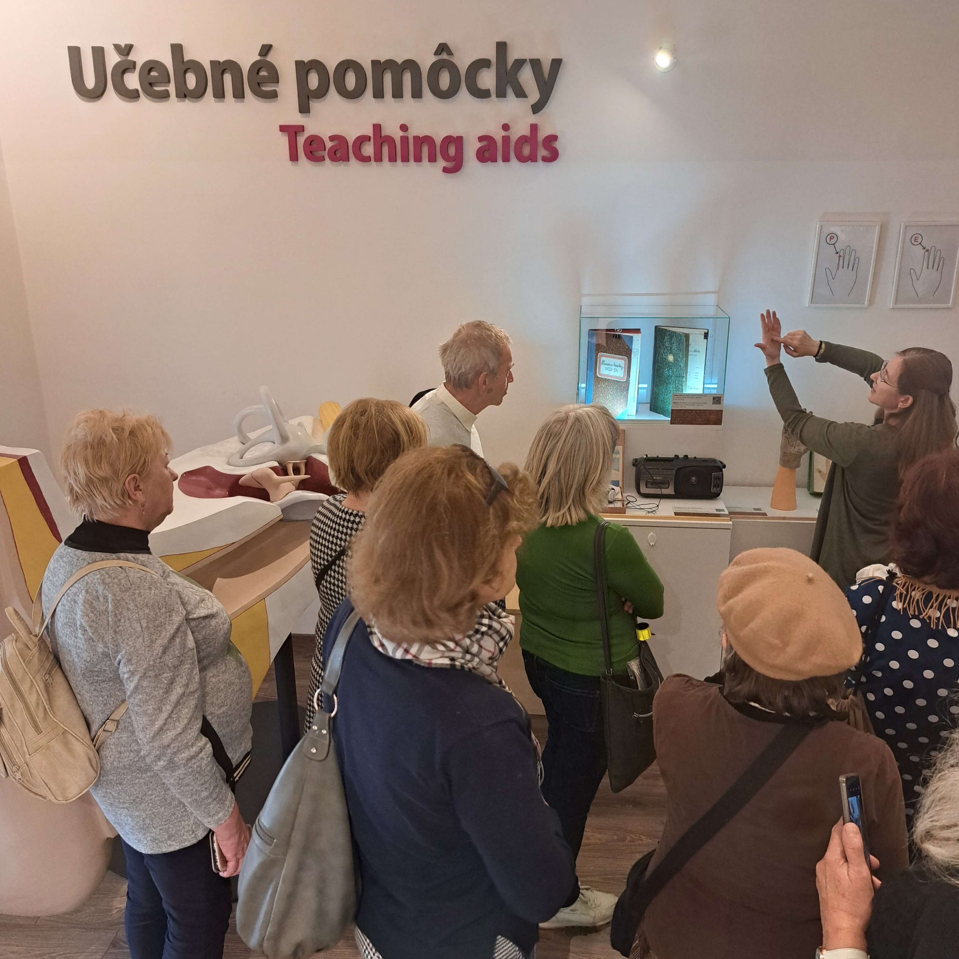 Prehliadka stálej interaktívnej expozície