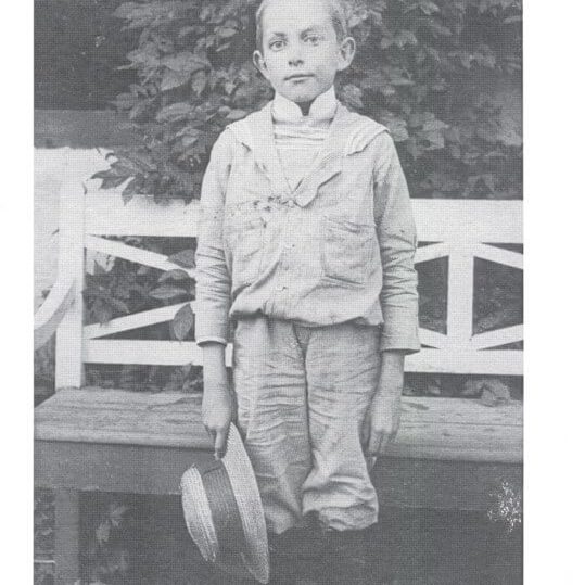 Viliam Gaňo z detských čias.