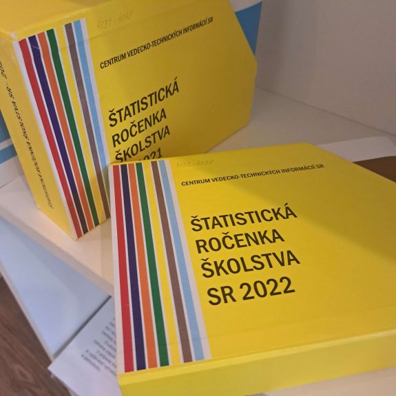 Štatistická ročenka školstva SR 2022 Štatistická ročenka školstva SR 2022.