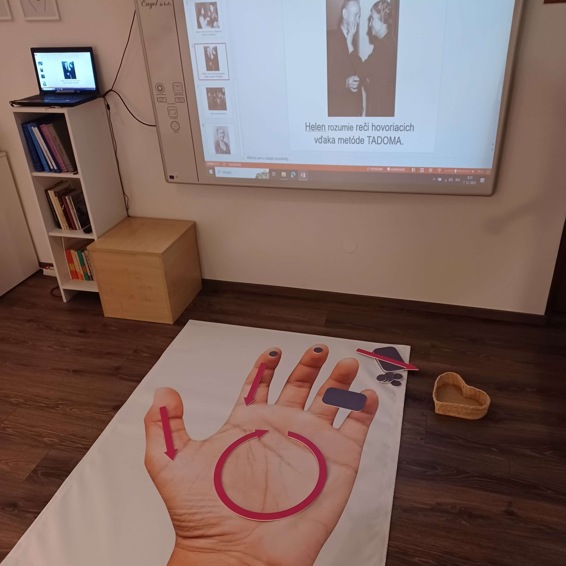 Prezentácia v Múzeu špeciálneho školstva o Tadome.