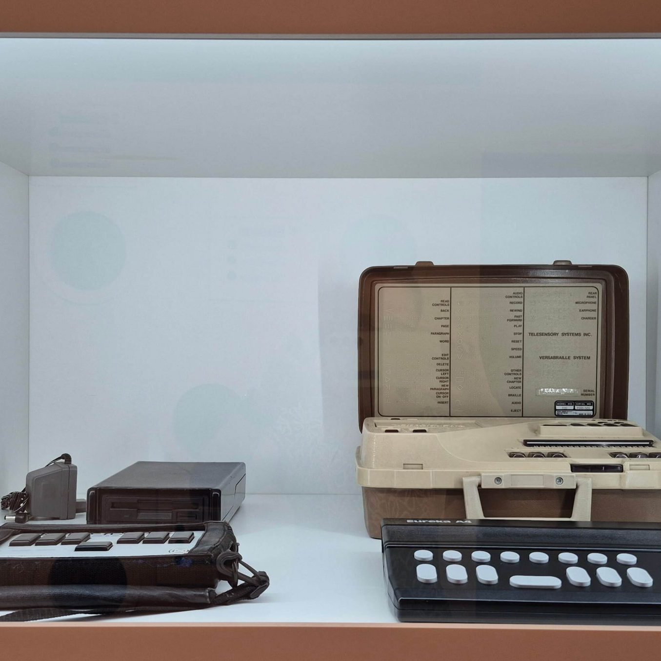 elektronický zápisník pre nevidiacich Braille´n Speak v Múzeu špeciálneho školstva v Levoči