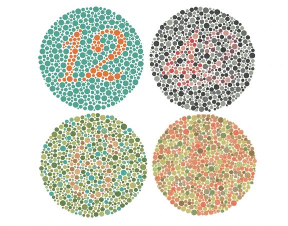 Ishiharov test. Ishiharov test.