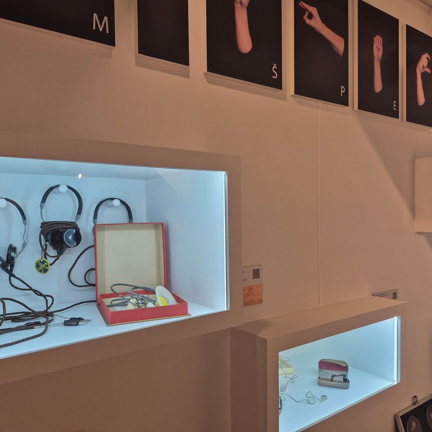 Expozícia Múzea špeciálneho školstva v Levoči.