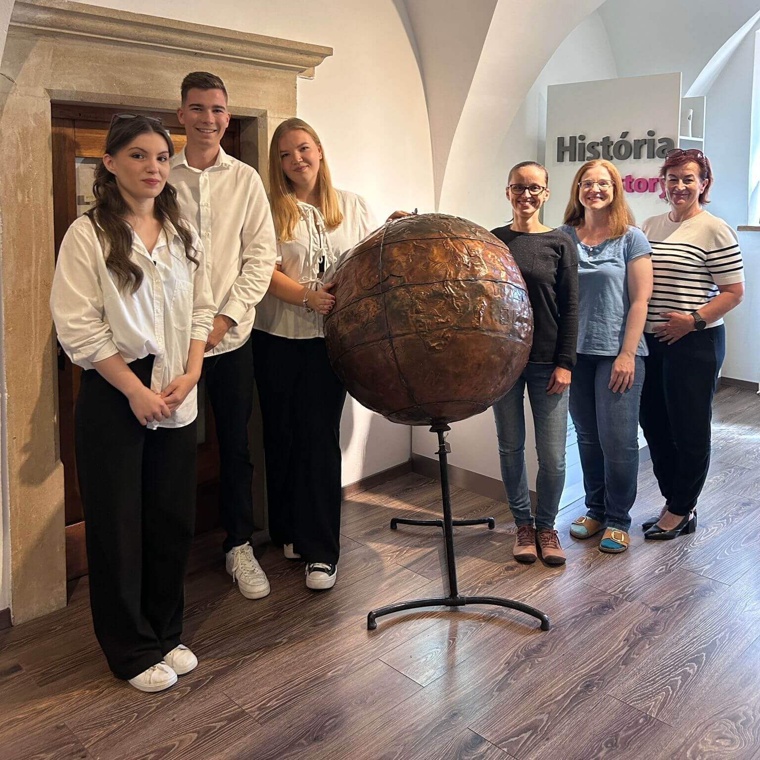 Lektori v Múzeu špeciálneho školstva v Levoči.