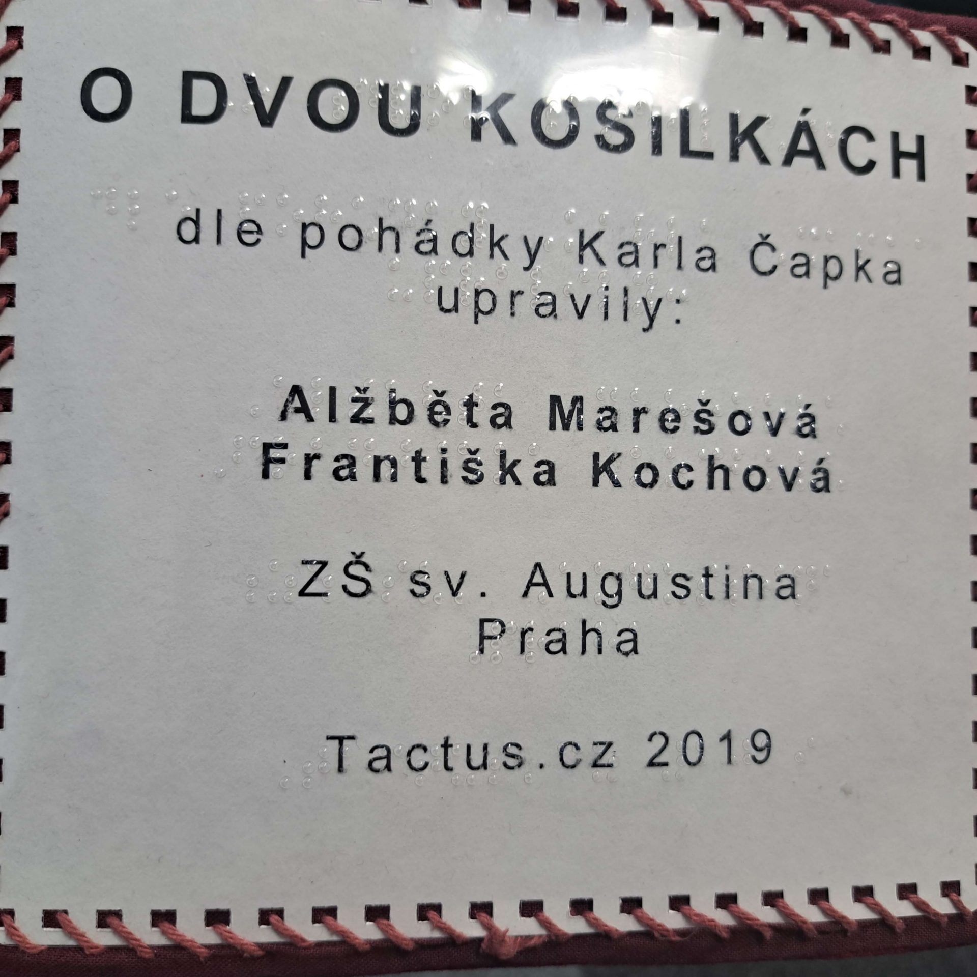 Medzinárodná konferencia „Aktuálne postavenie Braillovho písma v spoločnosti a jeho využitie v budúcnosti“.