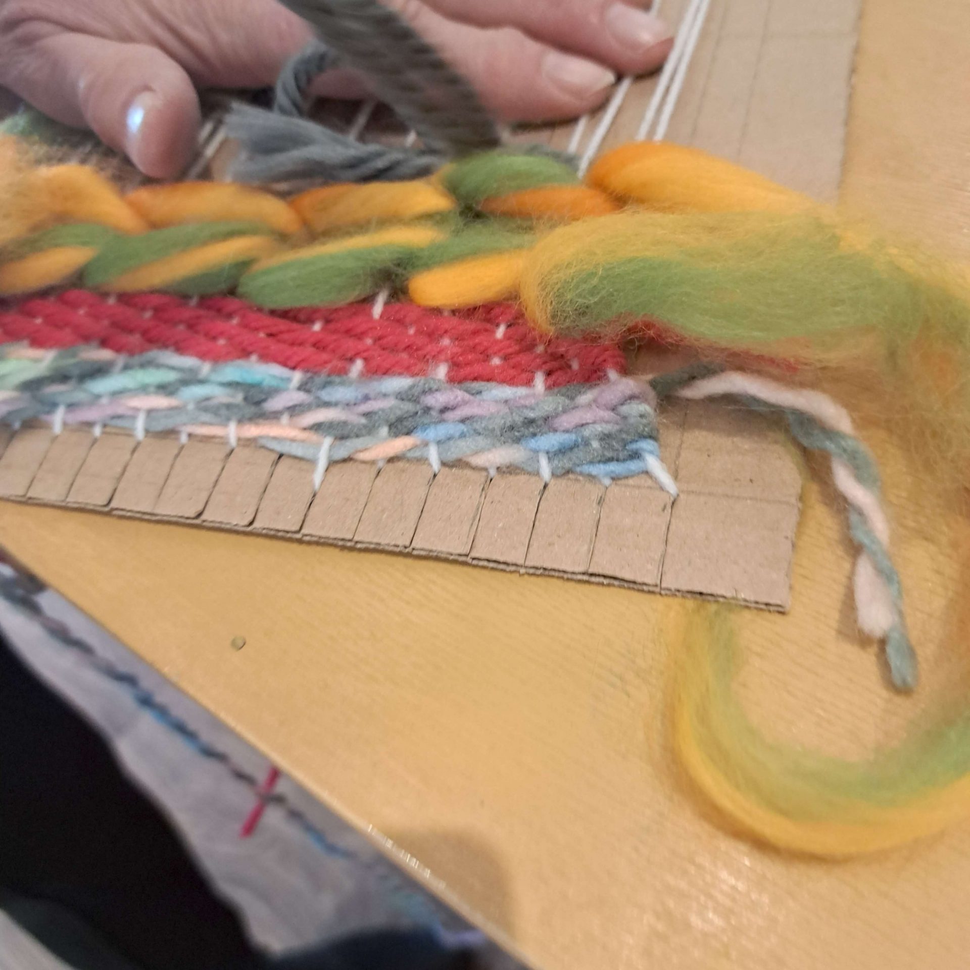 Tkanie v Múzeu špeciálneho školstva v Levoči.