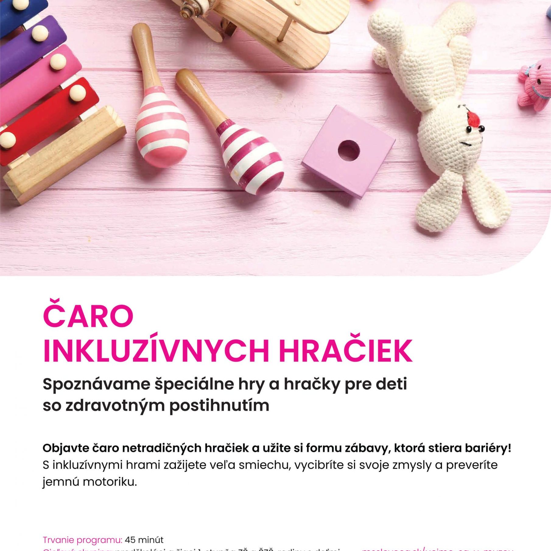 Čaro inkluzívnych hračiek. Spoznávame špeciálne hry a hračky pre deti so zdravotným postihnutím. Objavte čaro netradičných hračiek a užite si formu zábavy, ktorá stiera bariéry. S inkluzívnymi hrami zažijete veľa smiechu, vycibríte si svoje zmysly a preveríte jemnú motoriku.