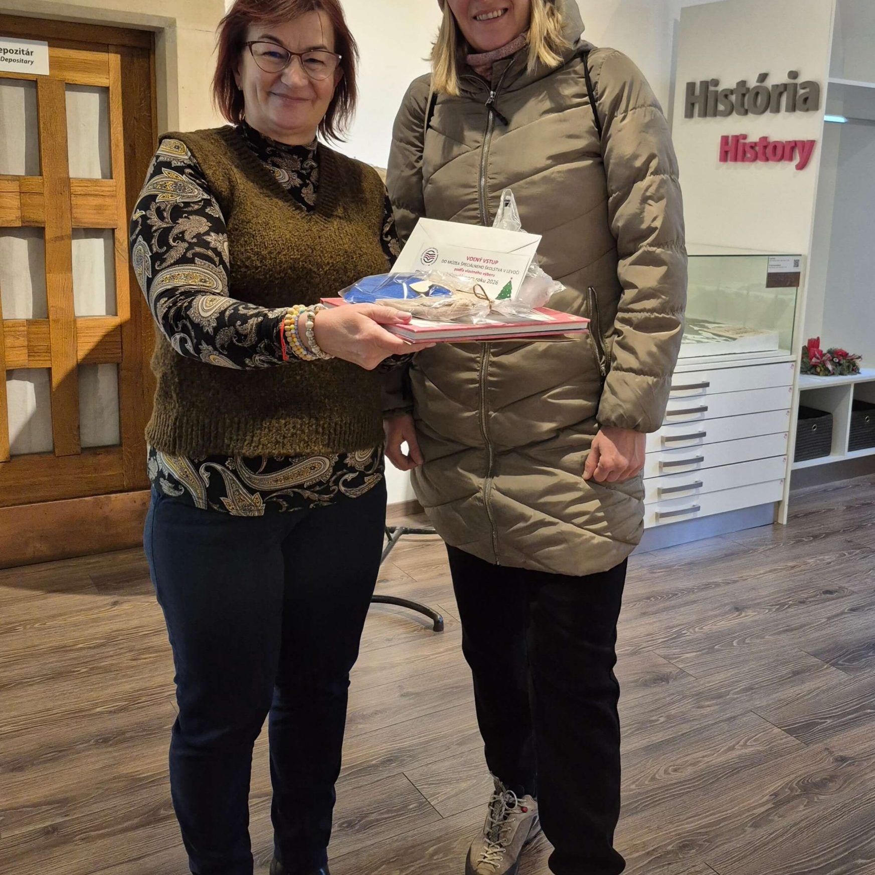 Výherkyňa adventnej súťaže 2025.