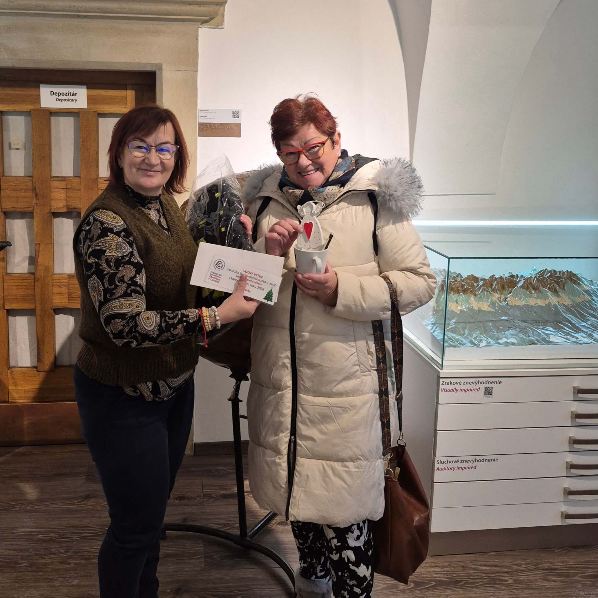 Výherkyňa adventnej súťaže 2025.