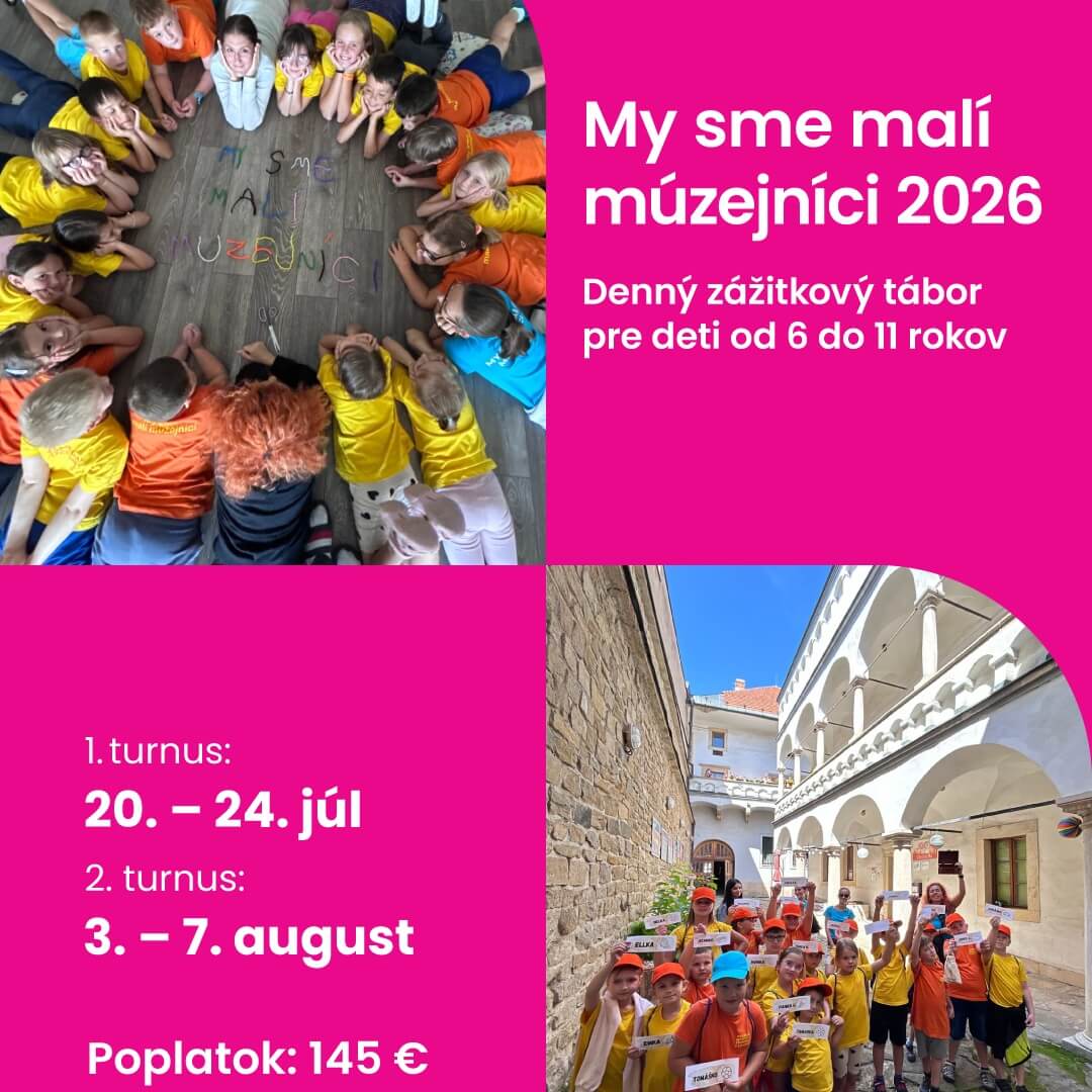My sme malí múzejníci 2026
