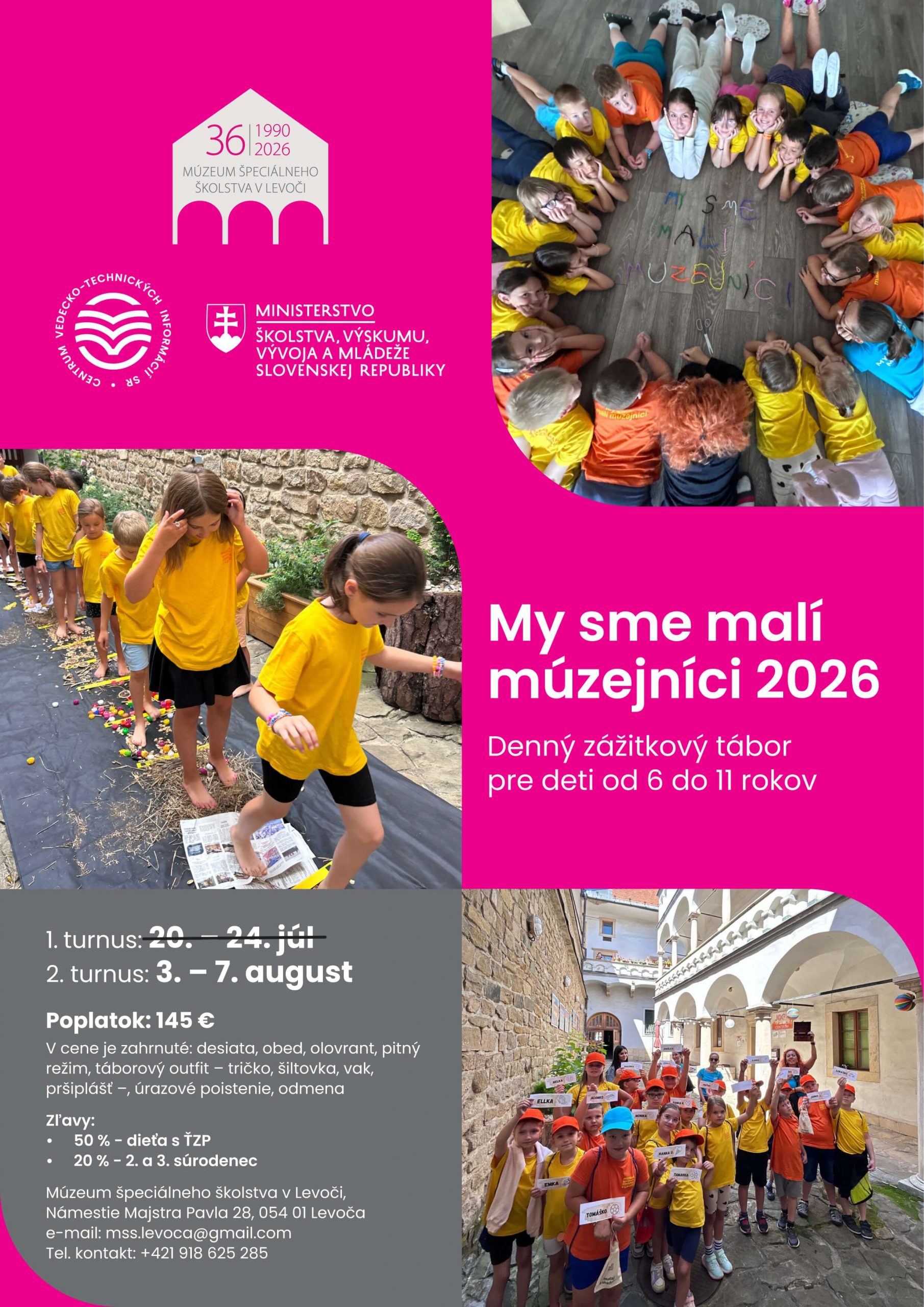 My sme malí múzejníci 2026