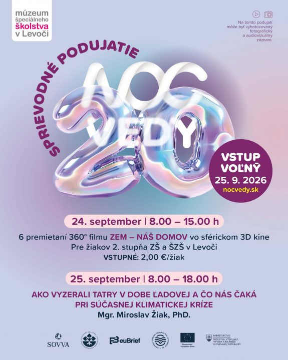 Noc vedy 2026